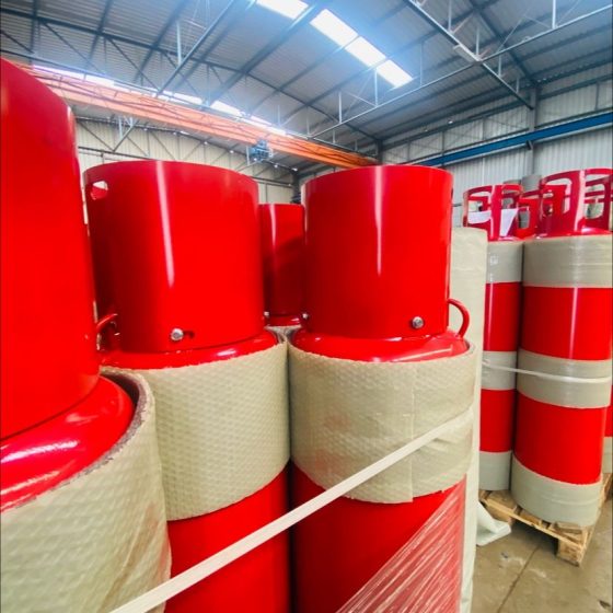 ⁦HFC-227ea (FM-200) / FK-5-1-12 (Novec 1230) / HFC-125 Clean Agent Fire Suppression System Cylinders⁩ - الصورة ⁦16⁩