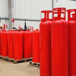 180L 42 Bar Fire Suppression Cylinder – TPED Certified by Eltegon