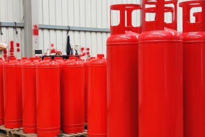 Cylinders before packing 1