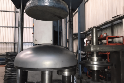 Pressed elliptical head for pressure vessel, Torispherical head compliant with DIN 28011