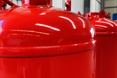 Production Line – TPED, Pi marked, UL, PESO, EAC, GOST, UkrSEPRO Certified Fire Suppression Cylinders